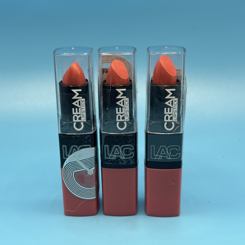3X L.A. COLORS Cream Lipstick CML480 - Heavenly ** SEALED